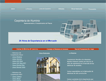 Tablet Screenshot of carpinteriaenaluminio.com